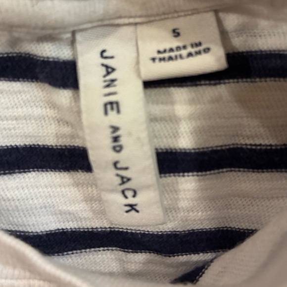 Janie and Jack The Striped Slub Tee - Picture 4 of 4